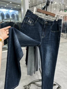 力荐！93%棉！颜色超耐看！秋季男士牛仔裤！棉质舒适！专柜1599！